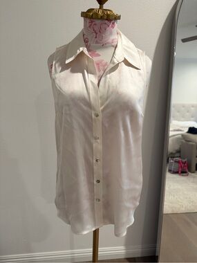 L'AGENCE Silk Blouse - Ivory